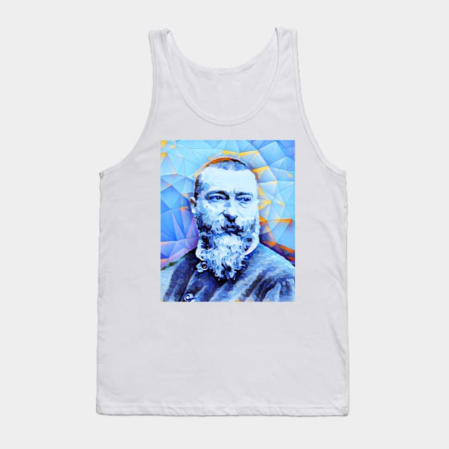 Jean-Baptiste Alphonse Karr Portrait | Jean-Baptiste Alphonse Karr Artwork | Jean-Baptiste Alphonse Karr Painting 14 Tank Top by JustLit